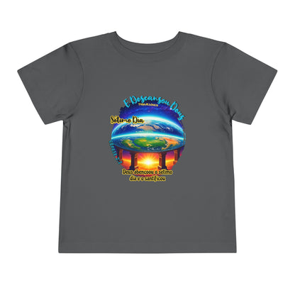 Camiseta Infantil – Dia 7 da Criação: Deus Descansou