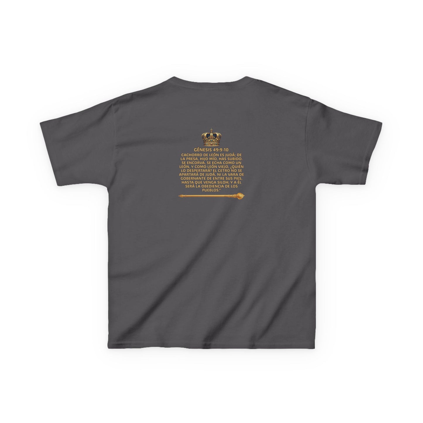 Génesis 49:9–10 - Camiseta Juvenil: Leoncito de Judá