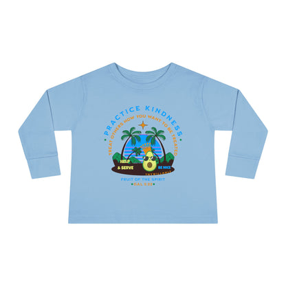 Galatians 5:22 Toddler LS Tee: Kindness – Fruit of the Spirit