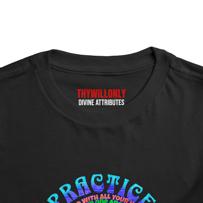Galatians 5:22 Toddler Tee: Love – Fruit of the Spirit