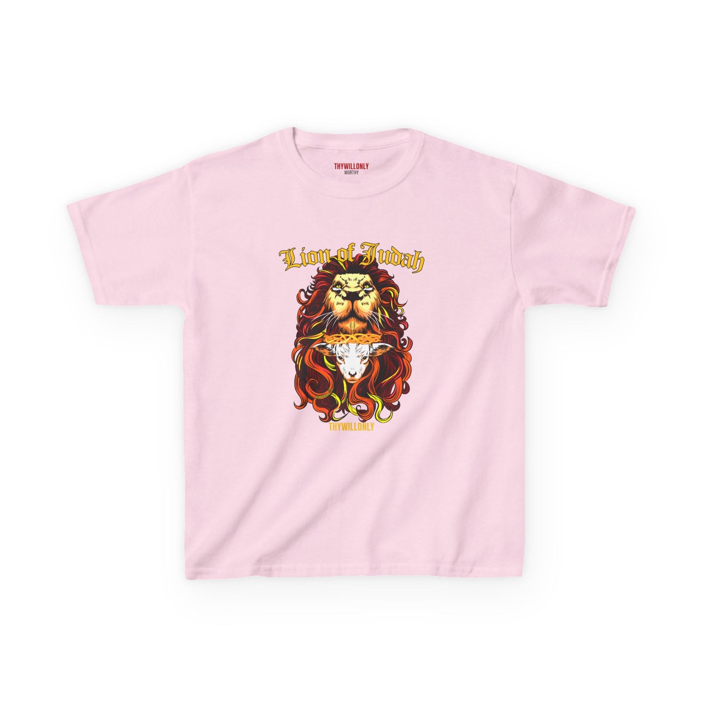 Revelation 5:5 Kids T-Shirt – The Lion of Judah