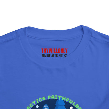 Galatians 5:22 Toddler Tee: Faithfulness – Fruit of the Spirit