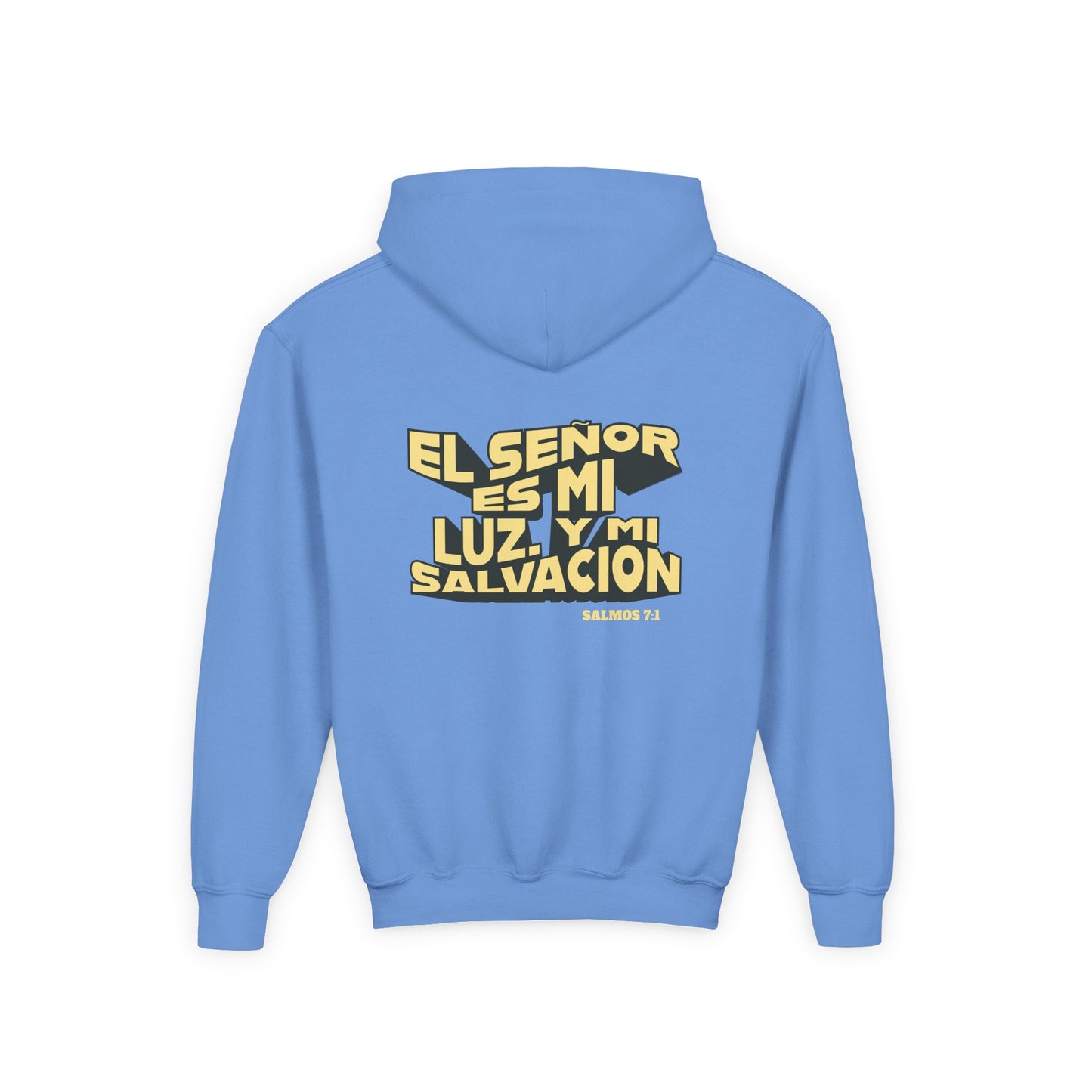 Salmos 27:1 - Sudadera Jovenes: El Señor es mi Luz