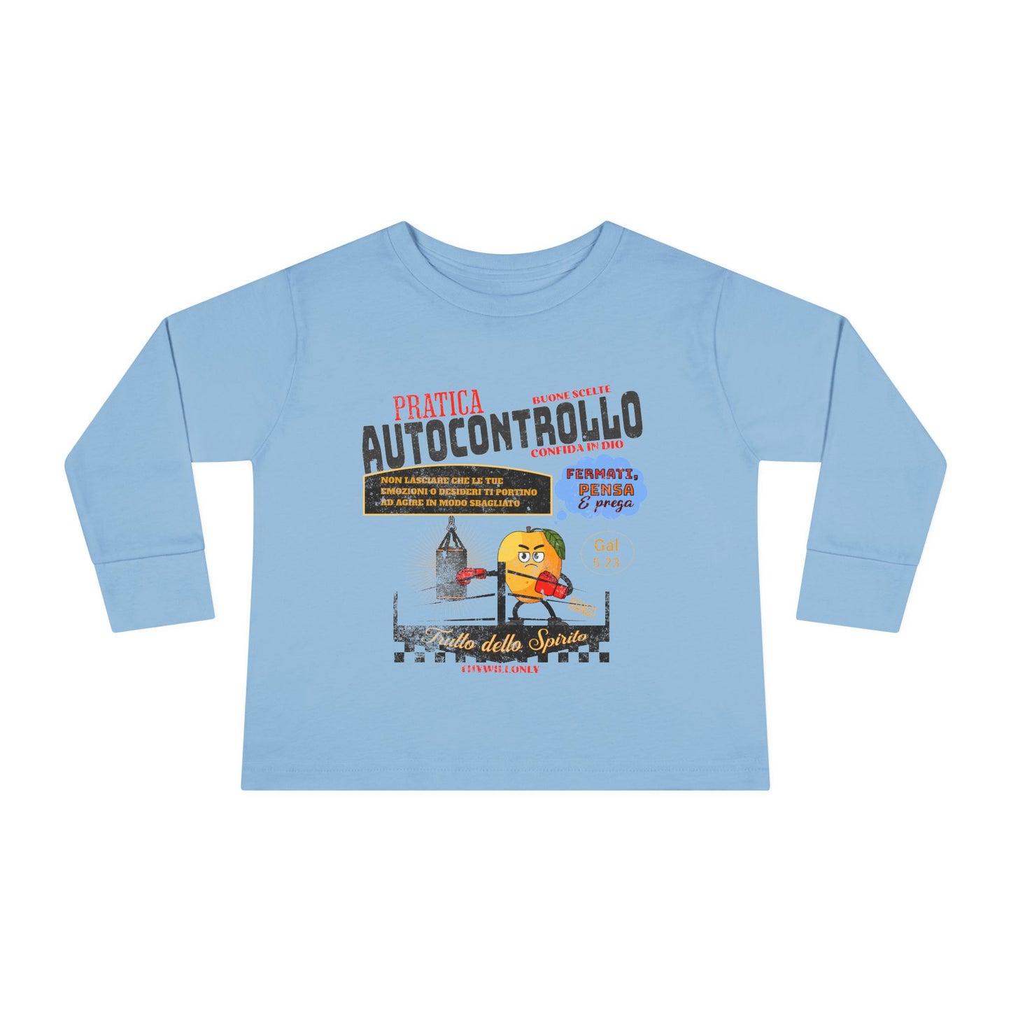 Galati 5:23 Maglietta per Bambini: Autocontrollo – Frutto dello Spirito