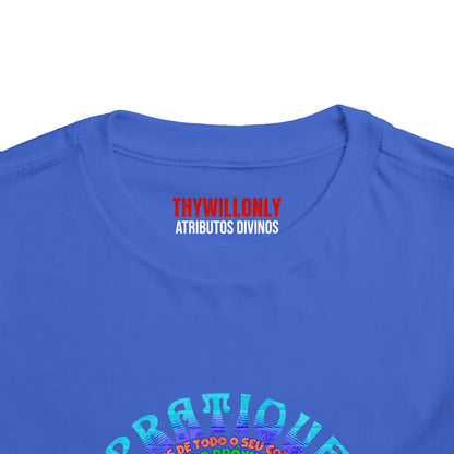 Gálatas 5:22 Camiseta Infantil: Amor – Fruto do Espírito