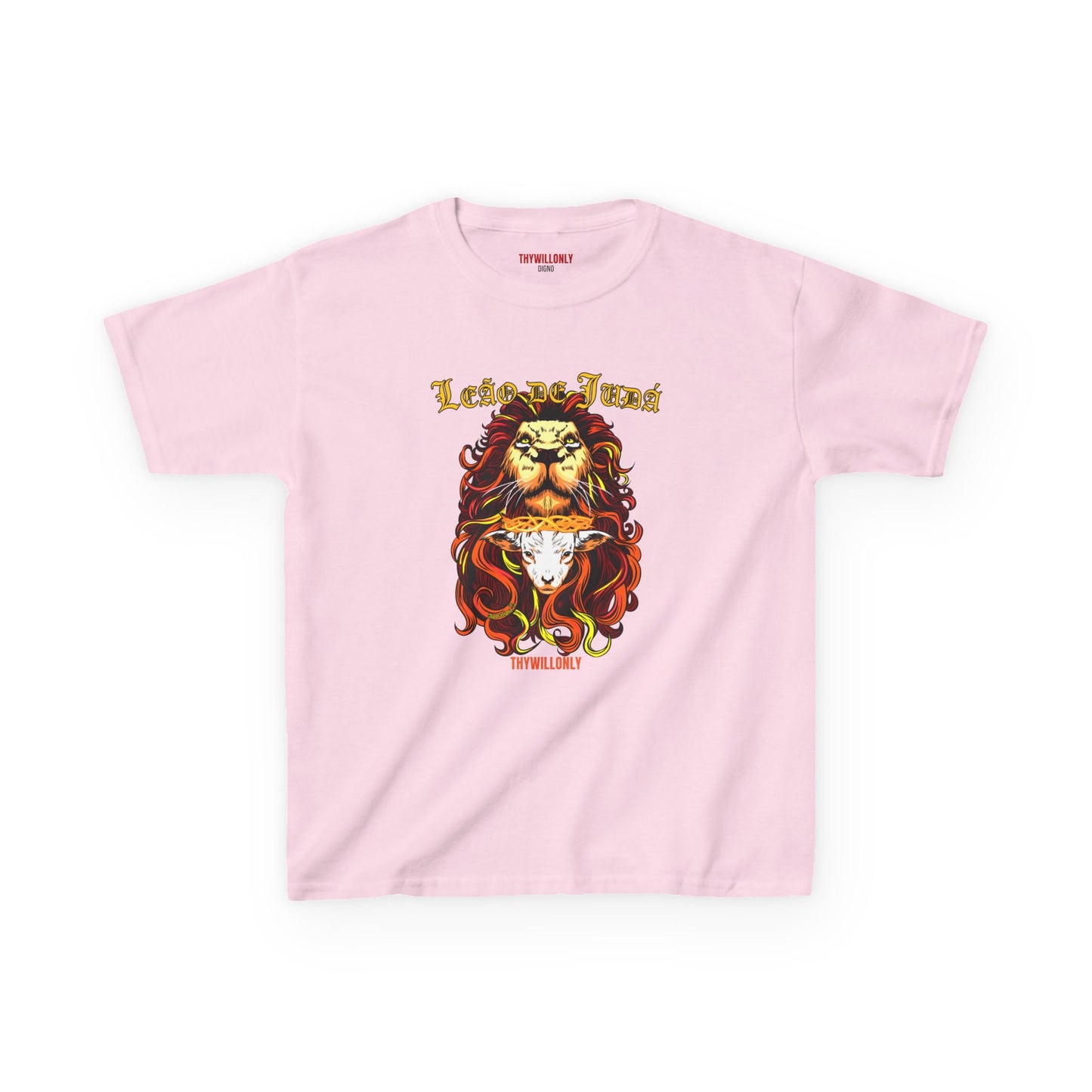 Apocalipse 5:5 - Camiseta Jovens : O Orgulho do Leão de Judá