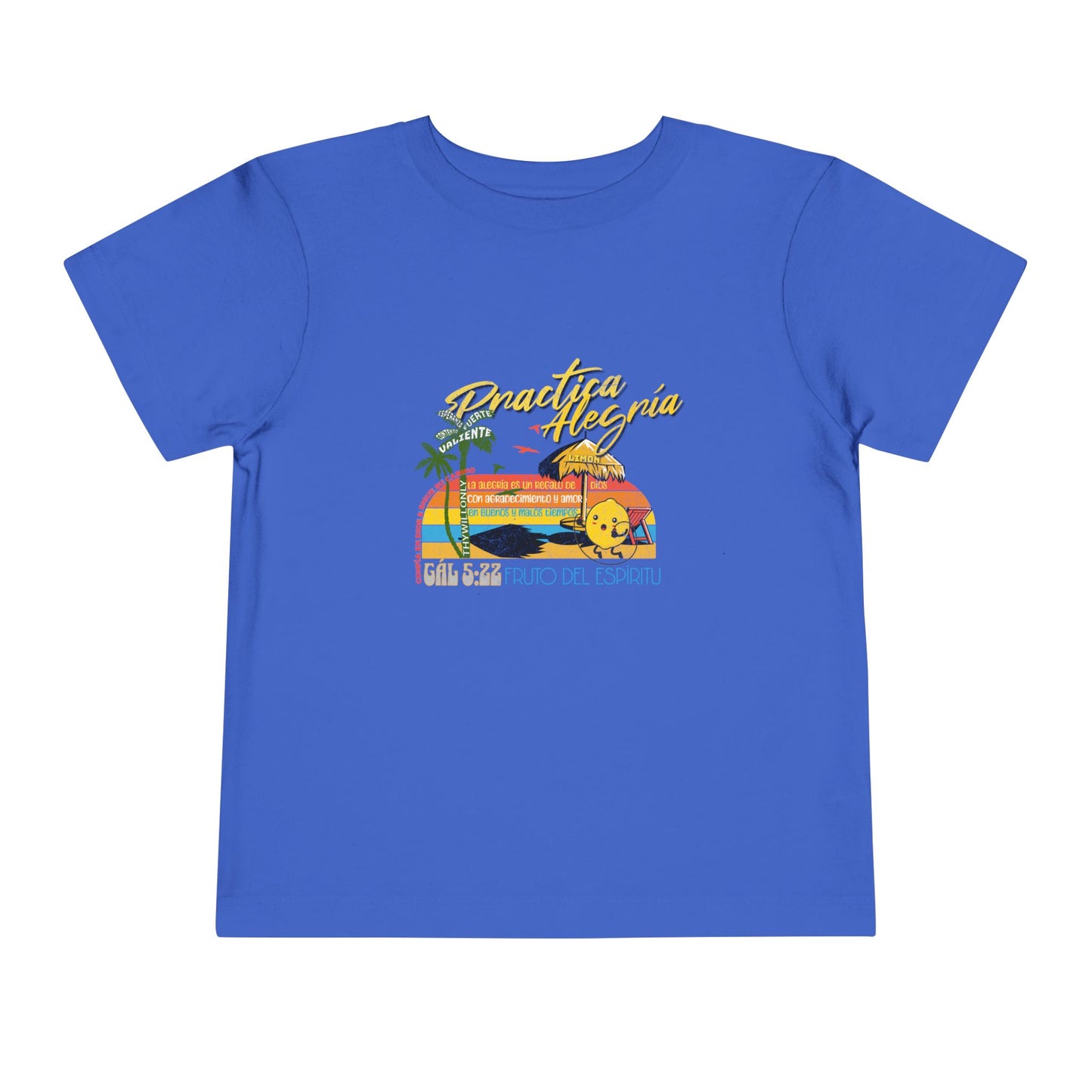 Gálatas 5:22 - Camiseta para Niños: Alegria – Fruto del Espíritu