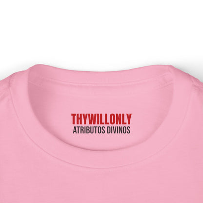 Gálatas 5:22 - Camiseta de Manga Comprida Infantil: Amor – Fruto do Espírito