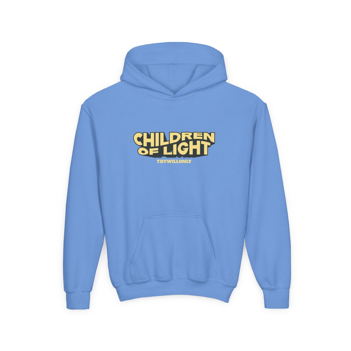 Psalm 27:1 Kids Hoodie – The Lord Is My Light