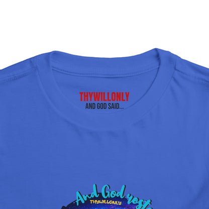 Creation Day 7 Toddler Tee – God Rested