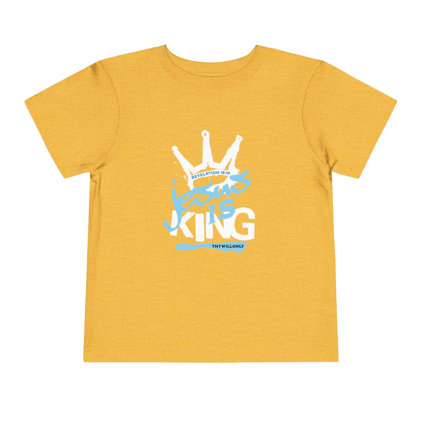 Revelation 19:16 - Jesus Is King Toddler Tee