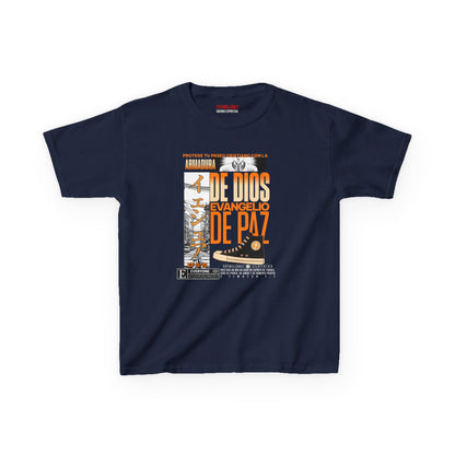 Efesios 6:15 - Camiseta Juvenil: Calzado del Evangelio de la Paz – Armadura de Dios