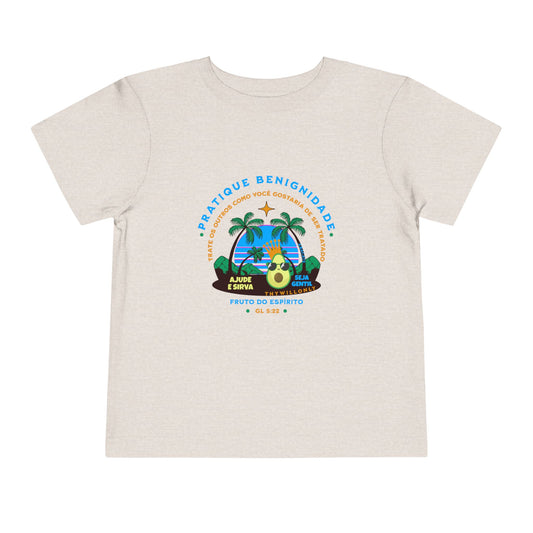 Gálatas 5:22 Camiseta Infantil: Benignidade – Fruto do Espírito