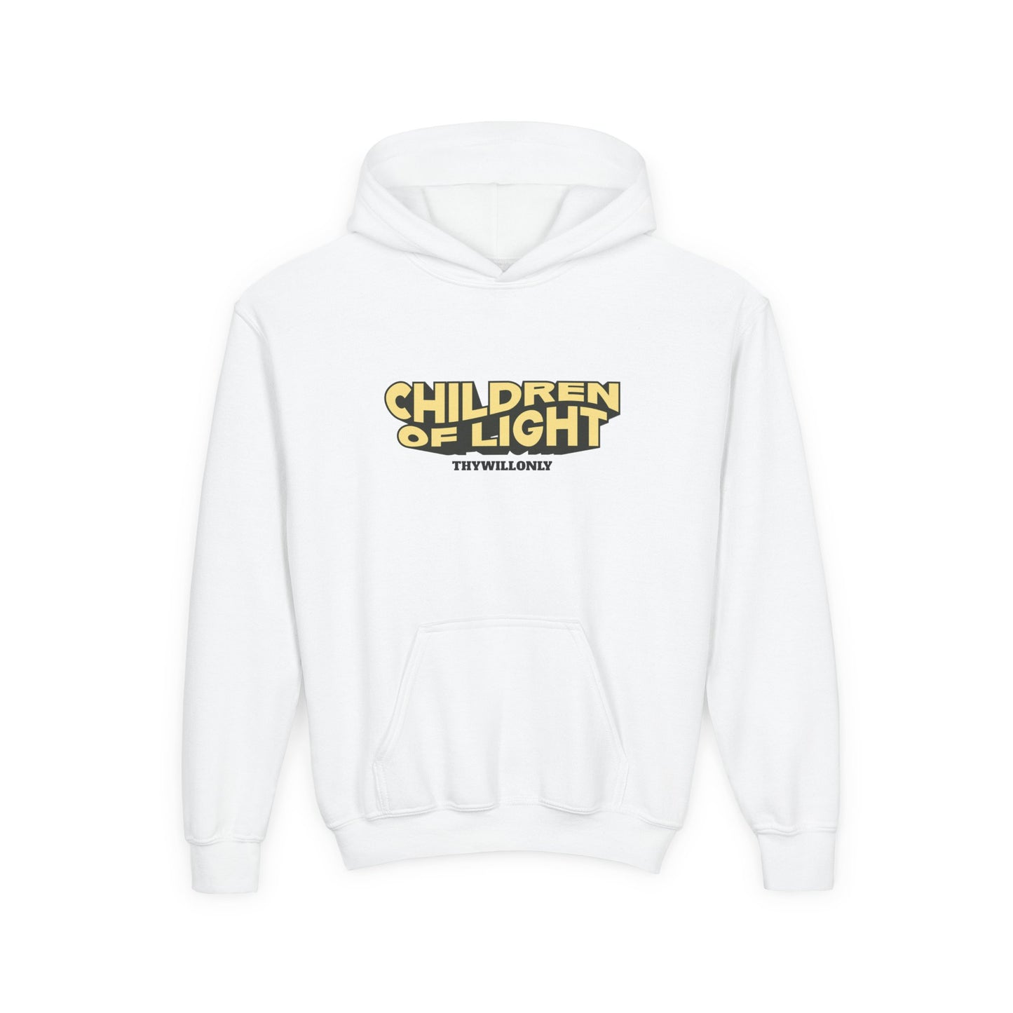 Psalm 27:1 Kids Hoodie – The Lord Is My Light