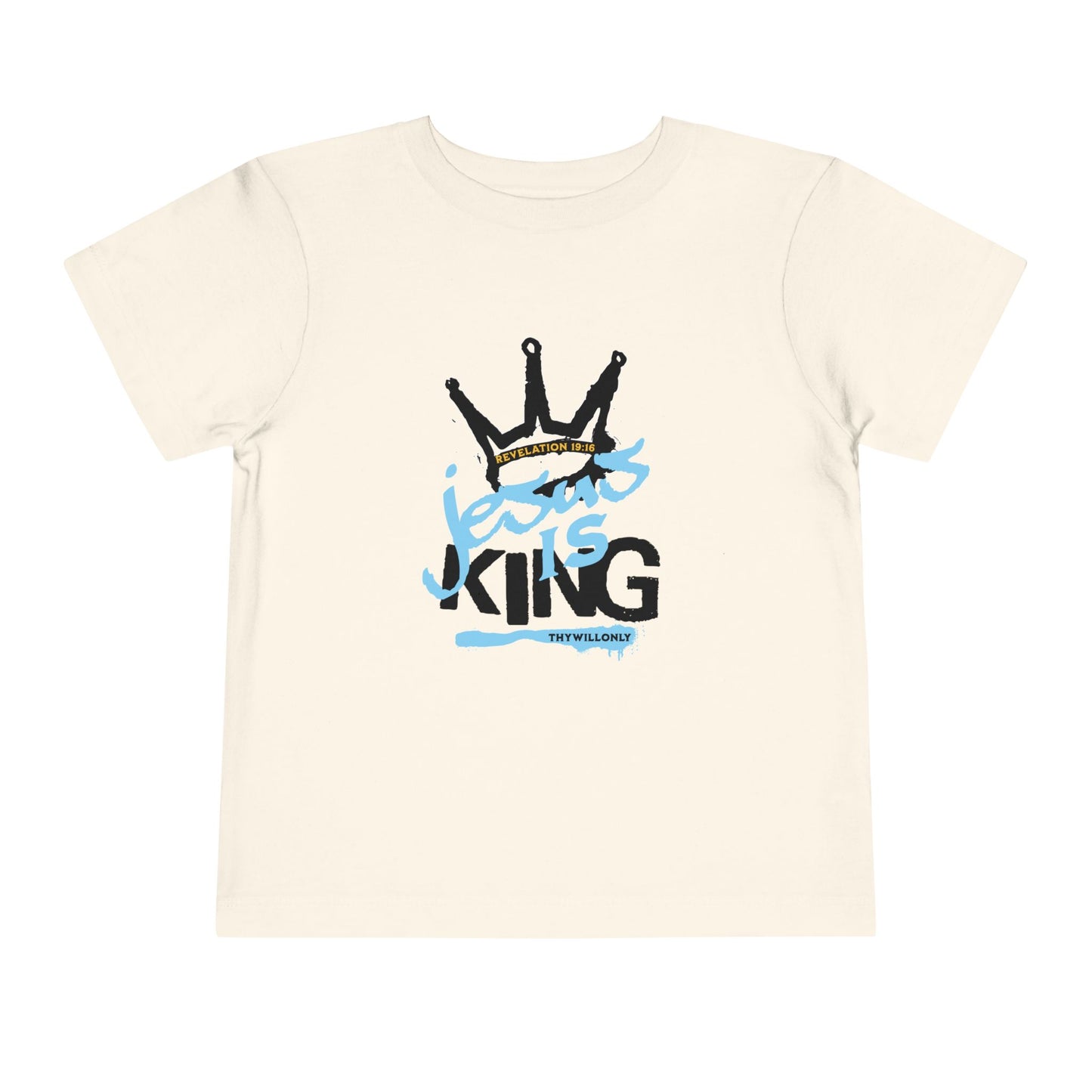 Revelation 19:16 - Jesus Is King Toddler Tee