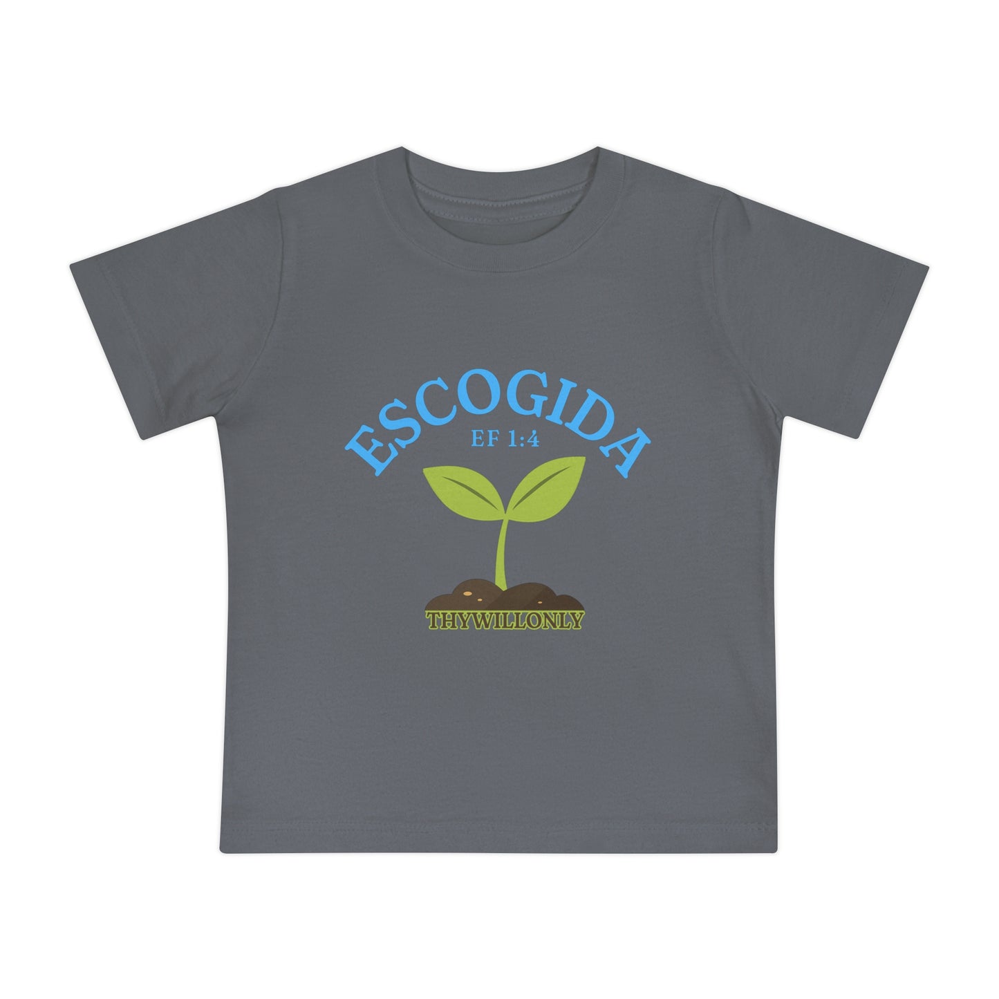 Efesios 1:4 - Camiseta para Bebé Escogida