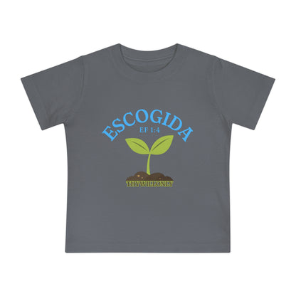 Efesios 1:4 - Camiseta para Bebé Escogida