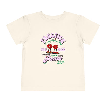 Galatians 5:22 Toddler Tee: Peace – Fruit of the Spirit