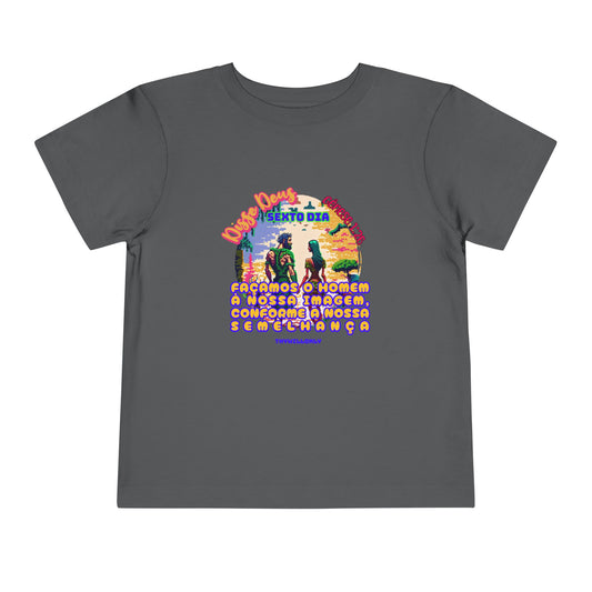 Camiseta Infantil – Dia 6 da Criação: Feitos à Sua Imagem