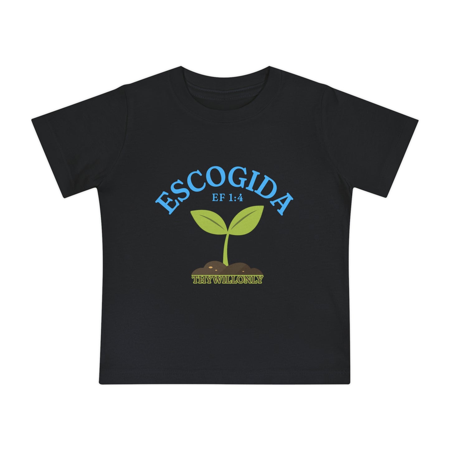 Efesios 1:4 - Camiseta para Bebé Escogida