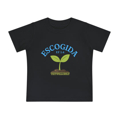Efesios 1:4 - Camiseta para Bebé Escogida