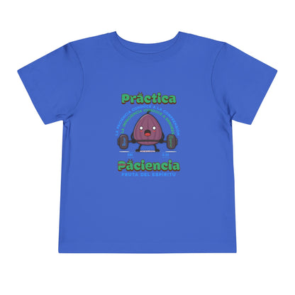 Gálatas 5:22 - Camiseta para Niños: Paciencia – Fruto del Espíritu