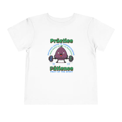 Galatians 5:22 Toddler Tee: Patience – Fruit of the Spirit