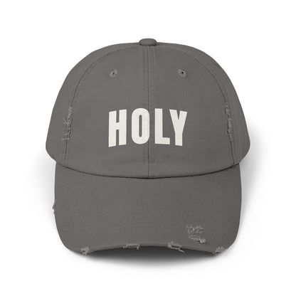 HOLY Distressed Cap – Set Apart in Him