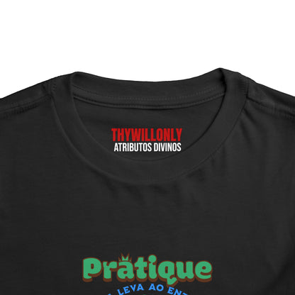 Camiseta Infantil Gálatas 5:22 – Paciência: Fruto do Espírito