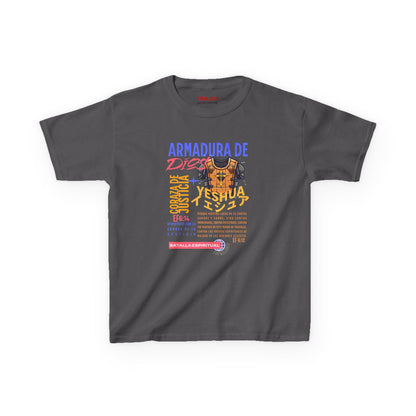Efesios 6:14 - Camiseta Juvenil: Coraza de Justicia – Armadura de Dios
