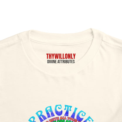 Galatians 5:22 Toddler Tee: Love – Fruit of the Spirit