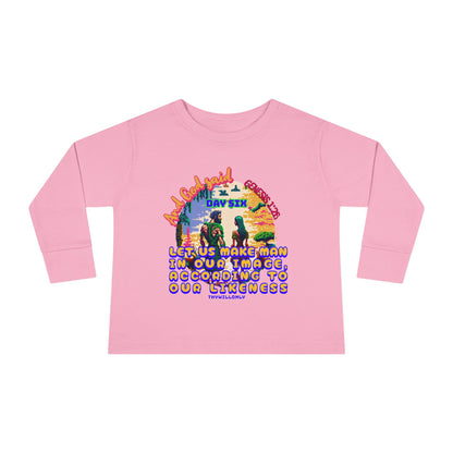 Creation Day 6 Toddler LS Tee: Made in His Image