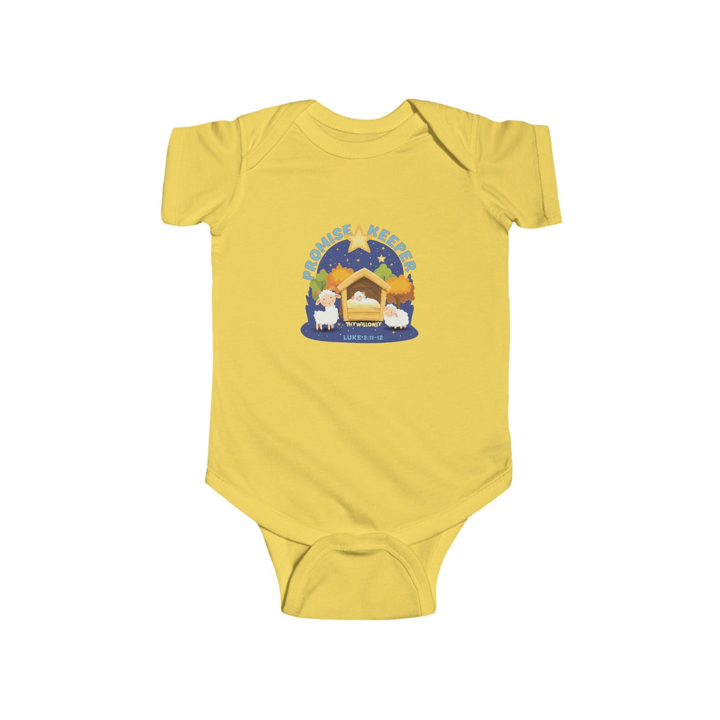 Luke 2:11-12 - Promise Keeper Baby Onesie