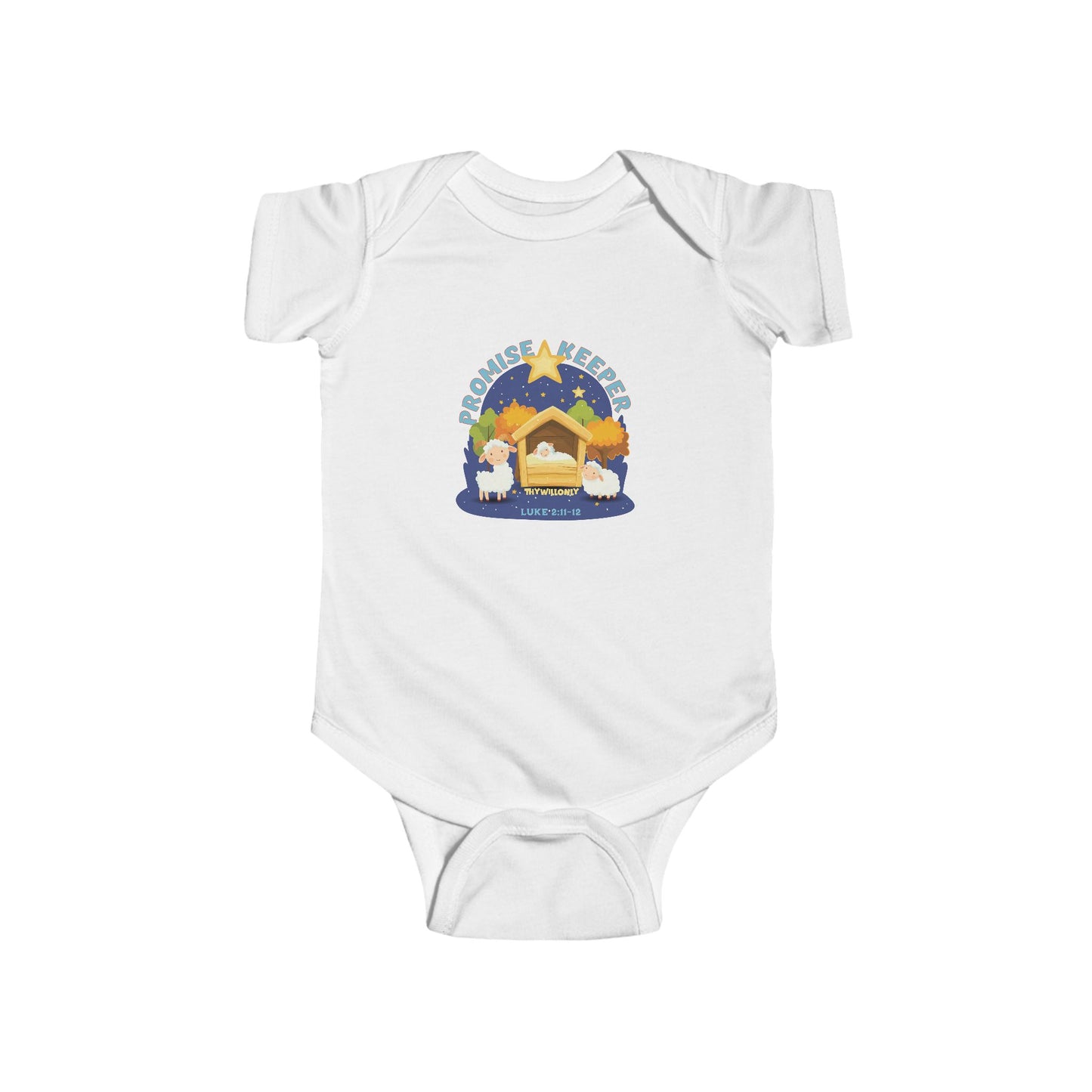 Luke 2:11-12 - Promise Keeper Baby Onesie