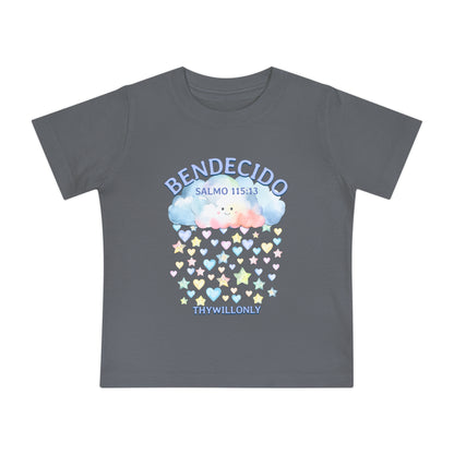 Salmo 115:13 - Camiseta para Bebé Bendecido