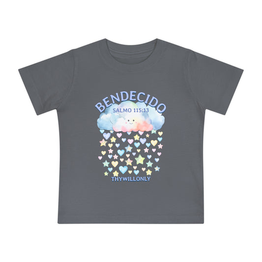 Salmo 115:13 - Camiseta para Bebé Bendecido