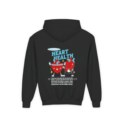 Matthew 15:11,18 Kids Hoodie: Words Reflect the Heart