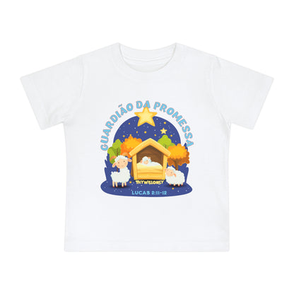 Lucas 2:11–12 - Camiseta Guardião da Promessa