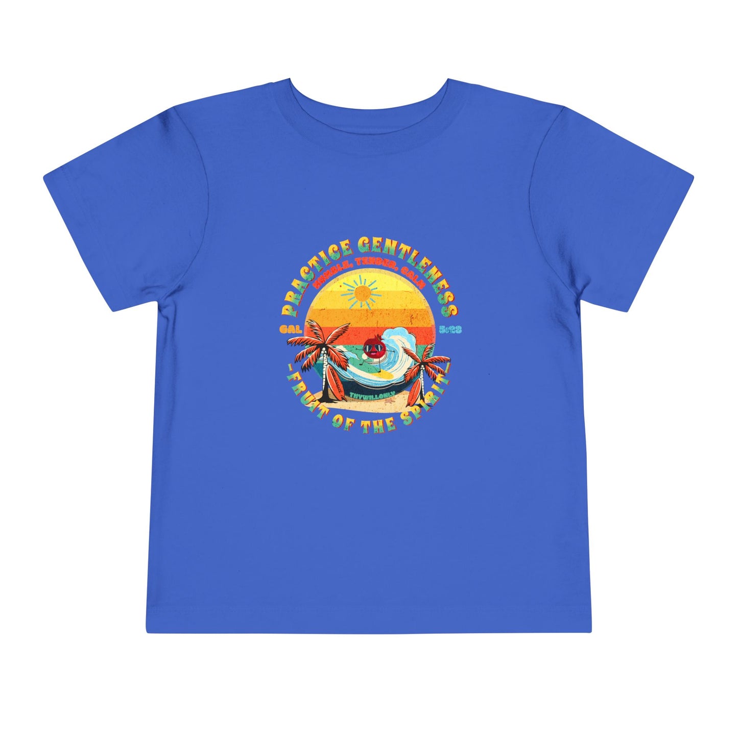 Galatians 5:23 Toddler Tee: Gentleness – Fruit of the Spirit