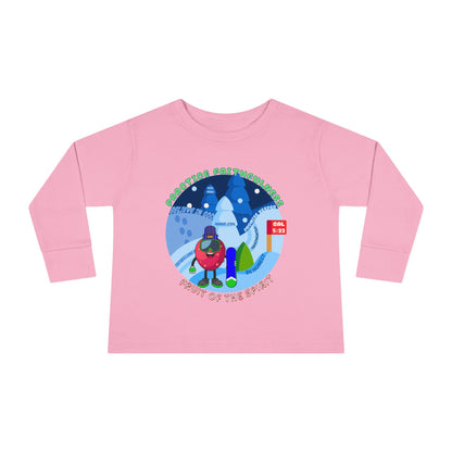 Galatians 5:22 Toddler LS Tee: Faithfulness – Fruit of the Spirit