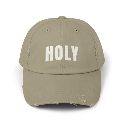 HOLY Distressed Cap – Set Apart in Him