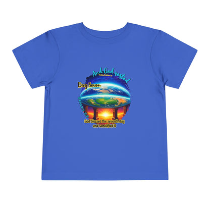 Creation Day 7 Toddler Tee – God Rested