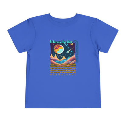 Día 4 de la Creación - Camiseta Infantil: Luces en los Cielos