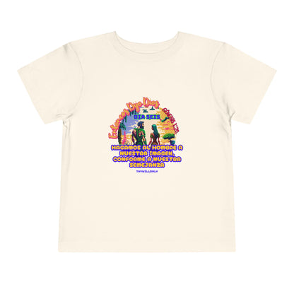 Día 6 de la Creación - Camiseta Infantil: Hecho a Su Imagen