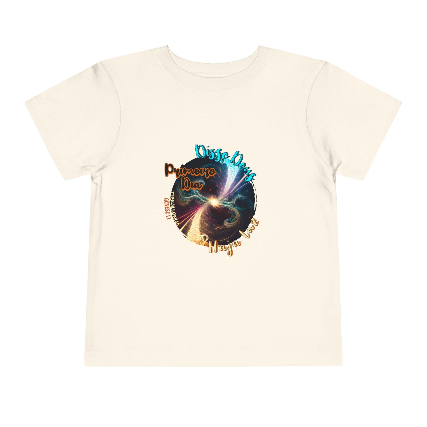 Camiseta Infantil – Dia 1 da Criação: Haja Luz