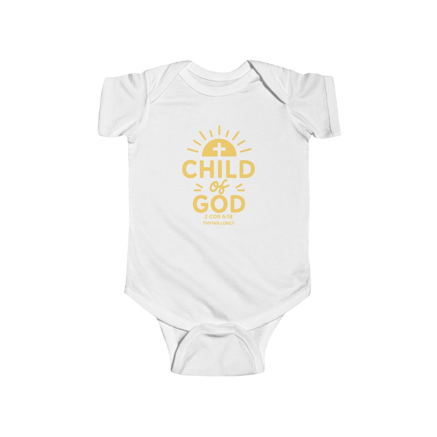 2 Corinthians 6:18 - Child of God Onesie