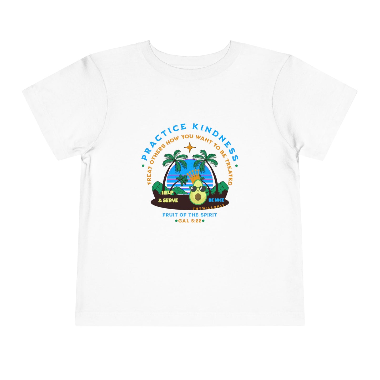 Galatians 5:22 Toddler Tee: Kindness – Fruit of the Spirit