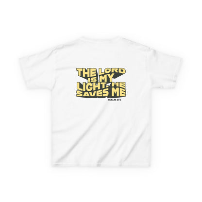 Psalm 27:1 Kids T-Shirt – The Lord Is My Light