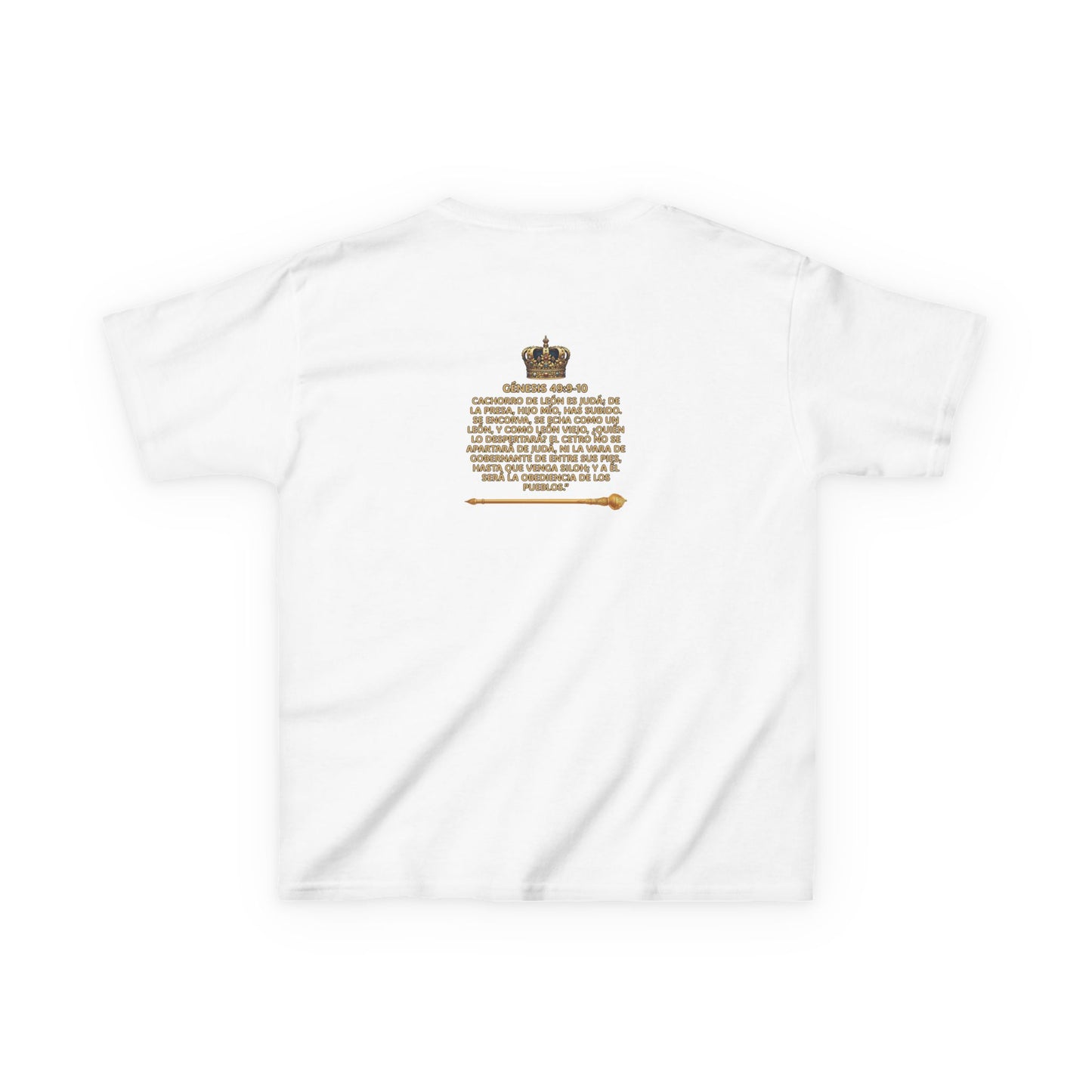 Génesis 49:9–10 - Camiseta Juvenil: Leoncito de Judá