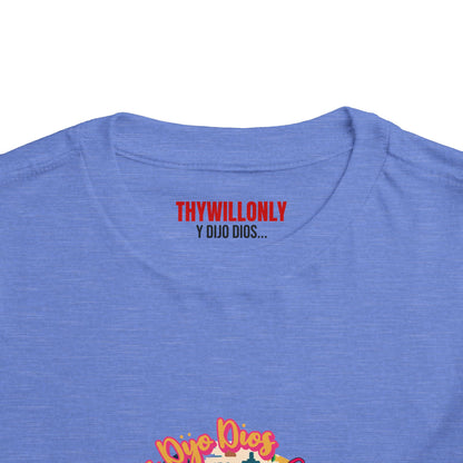 Día 6 de la Creación - Camiseta Infantil: Hecho a Su Imagen